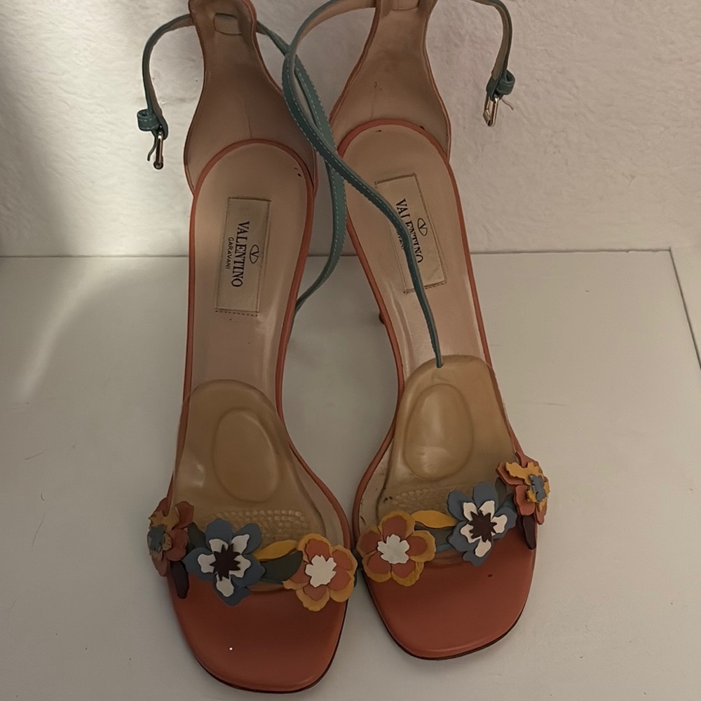 Valentino Women's Floral Sandals - Multicolor